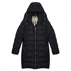 Pre Owned Burberry Brit Puffer Jacket XL