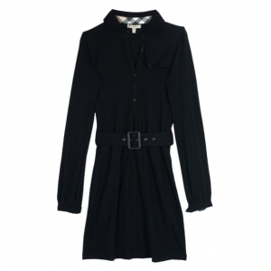 مملوكة مسبقًا Burberry Brit Long Sleeve Dress XS