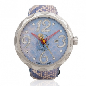 Pre Owned Valentin Yudashkin by Jacob & Co. SS MOP Men Wristwatch 46 MM