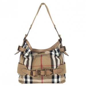 Pre Owned Burberry Prorsum Vintage House Check Tote