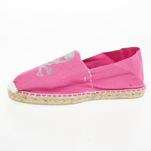Pre Owned Sweet Matilda Pink Skull Espadrilles Size 40