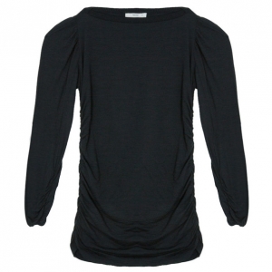Pre Owned Prada Black Long Sleeve Top XS