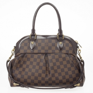 Pre Owned Louis Vuitton Monogram Damier Trevi PM