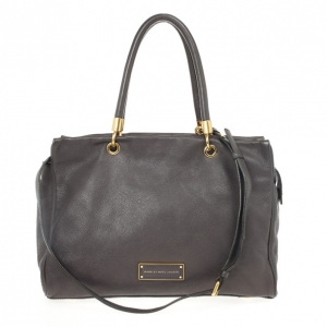 Pre Owned Marc by Marc Jacobs Grey Too Hot To Handle Ultimate Leather Tote
