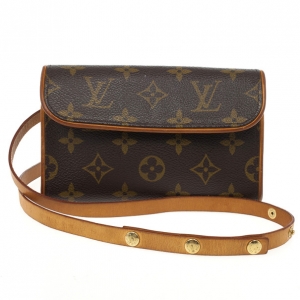 Pre Owned Louis Vuitton Pochette Monogram Twin GM Shoulder Bag