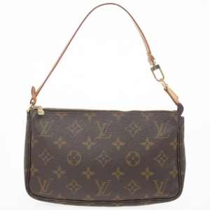 Pre Owned Louis Vuitton Monogram Canvas Pochette Accessoires 