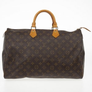 Pre Owned Louis Vuitton Monogram Speedy 40  