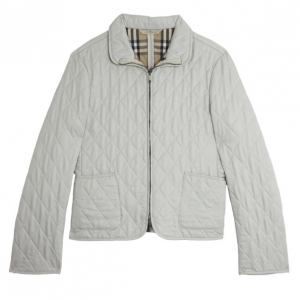 Pre Owned Burberry Brit Quilted Jacket M
