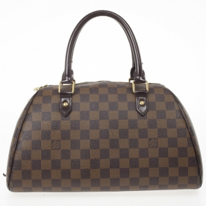 Pre Owned Louis Vuitton Damier Ebene Canvas Ribera MM Bag