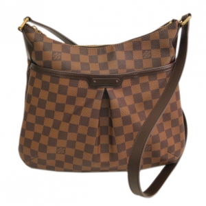 Pre Owned Louis Vuitton Damier Ebene Bloomsbury Shoulder Bag PM