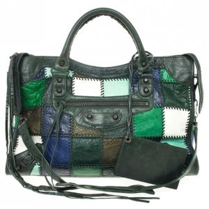 Pre Owned Balenciaga Patchwork Classic City
