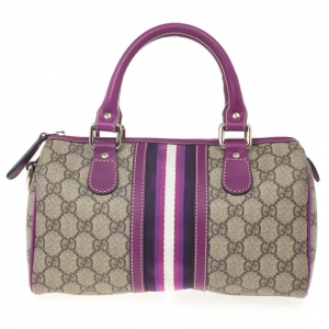 Pre Owned Gucci Purple Limited Edition Small Joy Boston Bag