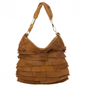 Pre Owned Yves Saint Laurent Brown Calf Hair St.Tropez Mombasa