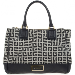 Pre Owned Givenchy Black Monogram Tote