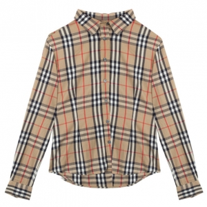 Pre Owned Burberry Brit Woven Exploded Check Shirt M