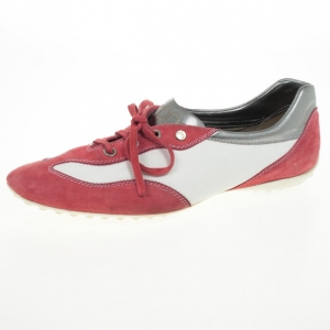 Pre Owned Tod's Two Tone Suede Sneakers Size 39