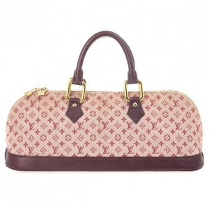 Pre Owned Louis Vuitton Mini Lin Horizontal Alma