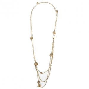 Pre Owned Christian Dior Diorose Long Necklace