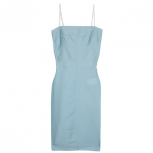 Pre Owned D&G Deep Pleated Corset Dress M
