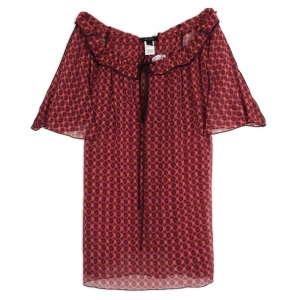 Pre Owned Marc Jacobs Overlay Capelet Top M
