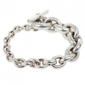 Pre Owned Hermes Crescendo Silver Bracelet