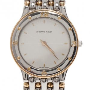 Pre Owned Audemars Piguet Classic Stainless Steel White Women's Wristwatch 32MM