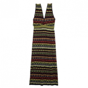 Pre Owned M Missoni Crochet Maxi Dress XL
