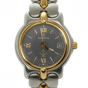 Pre Owned Bertolucci 18k Yellow Gold SS Unisex Wristwatch 35 MM