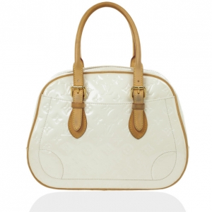 Pre Owned Louis Vuitton Perle Vernis Summit Drive Bag