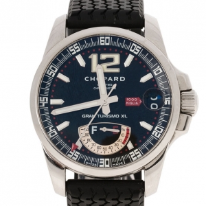 Pre Owned Chopard Navy Stainless Steel Mille Miglia Men's Wristwatch 44MM