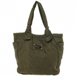Pre Owned Marc by Marc Jacobs Khaki Pretty Nylon Tate Tote
