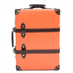 Pre Owned Globe Trotter Orange 21" Centenary Trolley Case