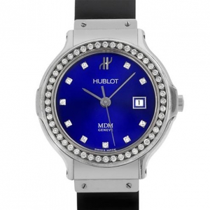 Pre Owned Hublot Fusion SS ٌRubber Womens Watch 28 MM