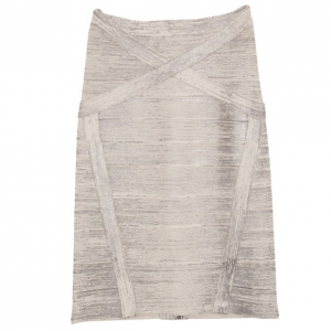 Pre Owned Herve Leger 'Ezra' Skirt