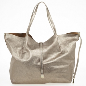 Pre Owned Tiffany & Co. TRT Tiffany Metallic Reversible Tote