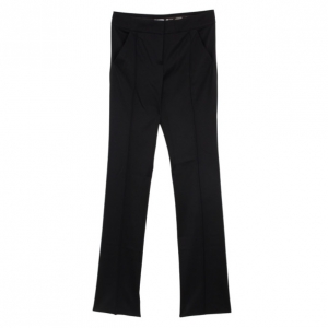 Pre Owned Celine Black Wool Trousers M