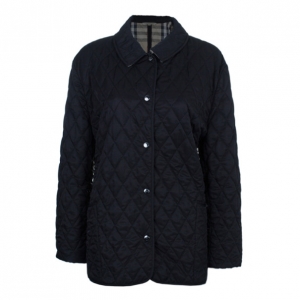 Pre Owned Burberry Ashurst Black Quilted Jacket XXL