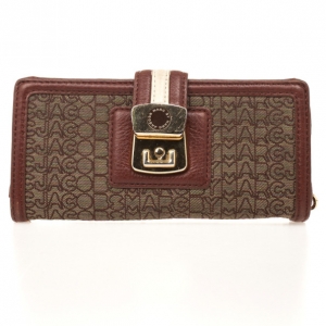 Pre Owned Marc by Marc Jacobs Monogram Continental Wallet