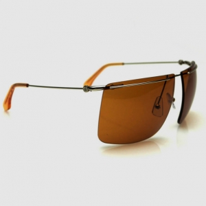 Pre Owned Calvin Klein CK2133S Orange Womens Sunglasses 