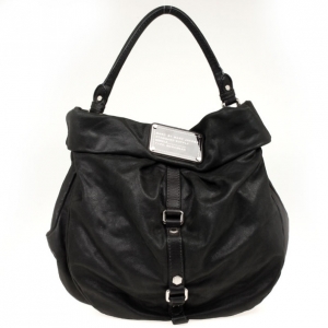Pre Owned Marc by Marc Jacobs Dr. Q Lil Riz Pleated Hobo 