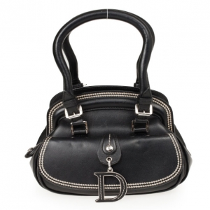 Pre Owned Dior Black Mini Detective Bag