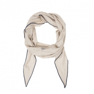 Pre Owned Hermes Cream Scarf