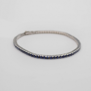 Pre Owned Salvini Sapphire 18 K Bracelet 