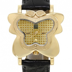 Pre Owned KC Diamond Yellow Ladies Wristwatch