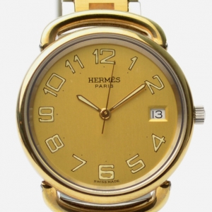 Pre Owned Hermes Arceau SS Unisex Wristwatch 