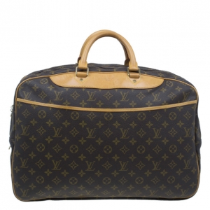Pre Owned Louis Vuitton Monogram Canvas Alize 2 Poches Travel Bag