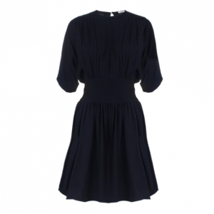 Pre Owned Miu Miu Black Key-hole Back Detail Dress M