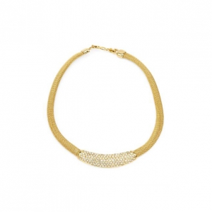 Pre Owned Dior Crystal Necklace