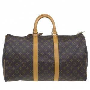 Pre Owned Louis Vuitton Monogram Canvas Keepall 45