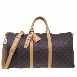 Pre Owned Louis Vuitton Monogram Canvas Keepall Bandouliere 50
